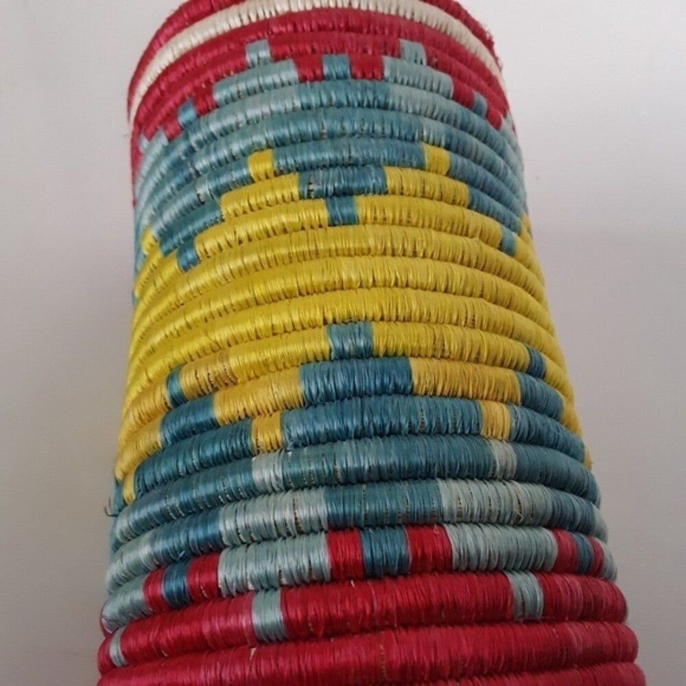 BOHO Woven Wine Holder/Vase Home Decor - Picture 2 of 10
